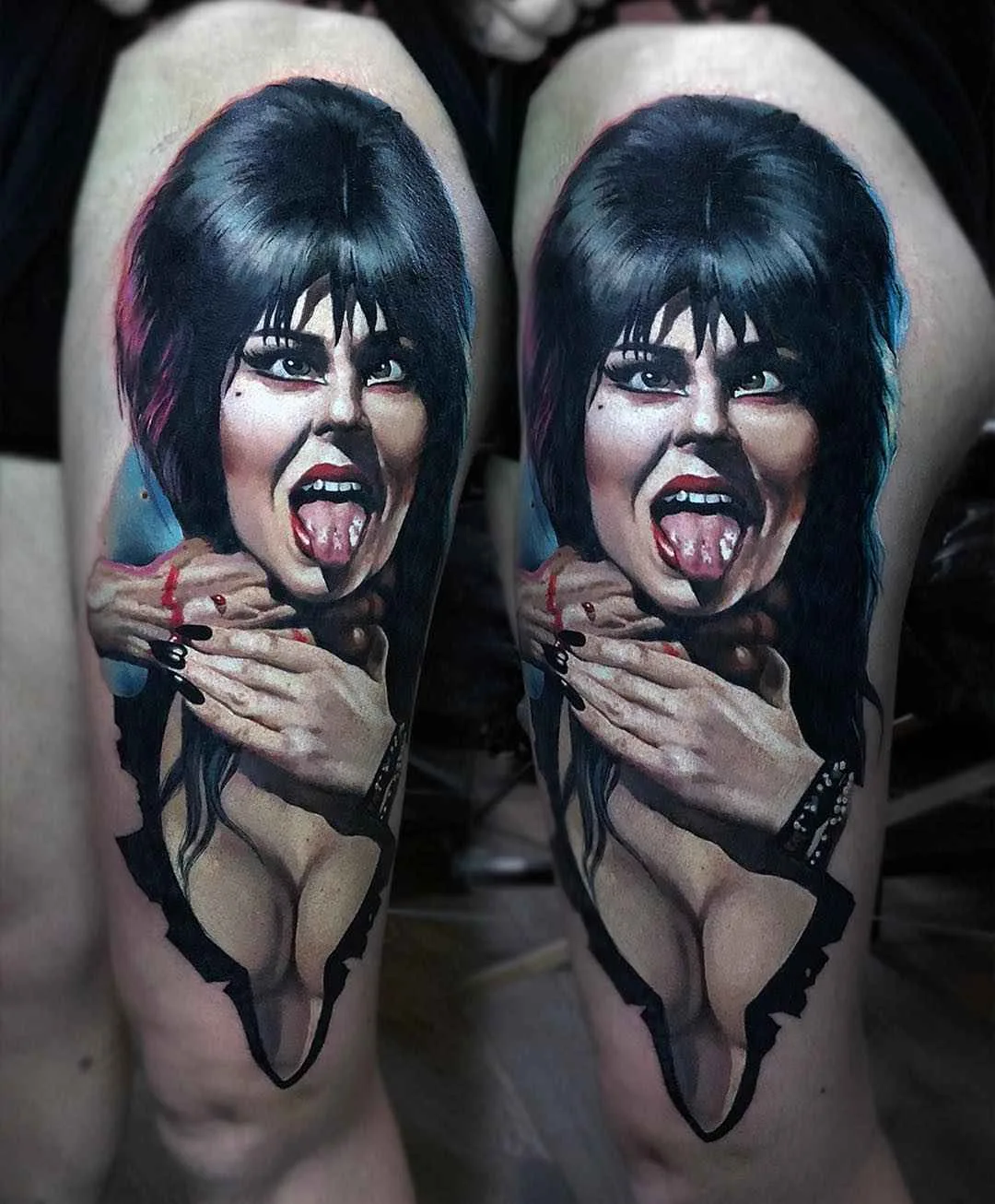 Tattoo artist Valentina Ryabova color realistic tattoo