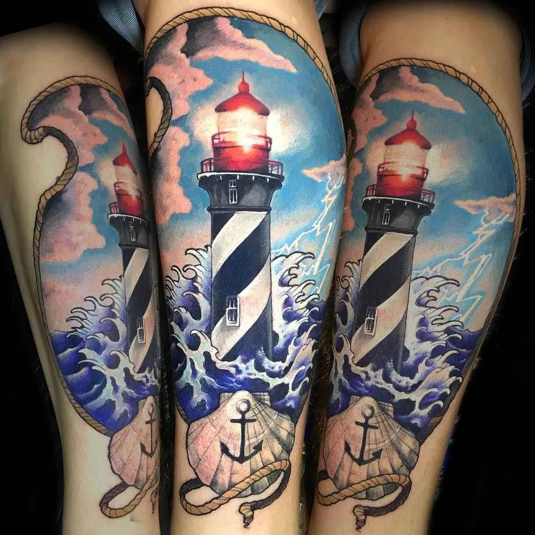 Tattoo artist FABZ color realistic tattoo , neotrad