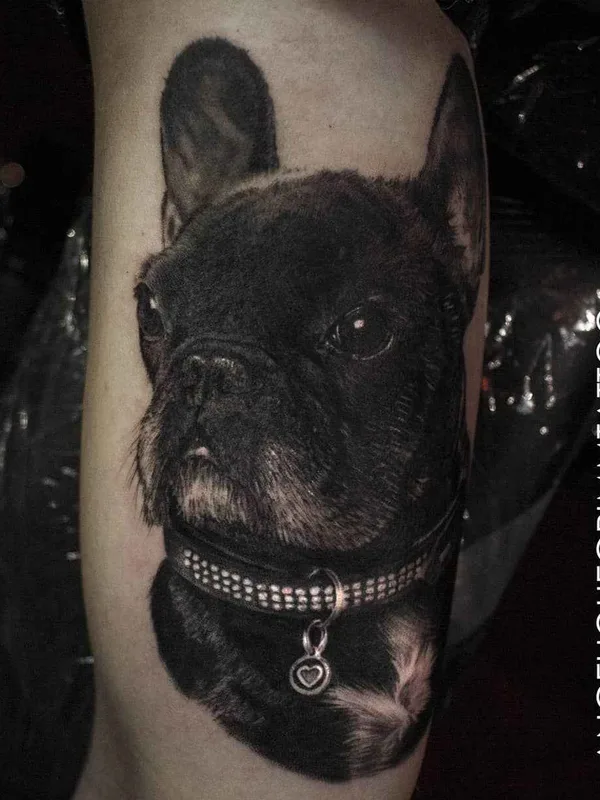 black and grey realism 纹身 在 forearm #14388 | 纹身师 Angelique Grimm