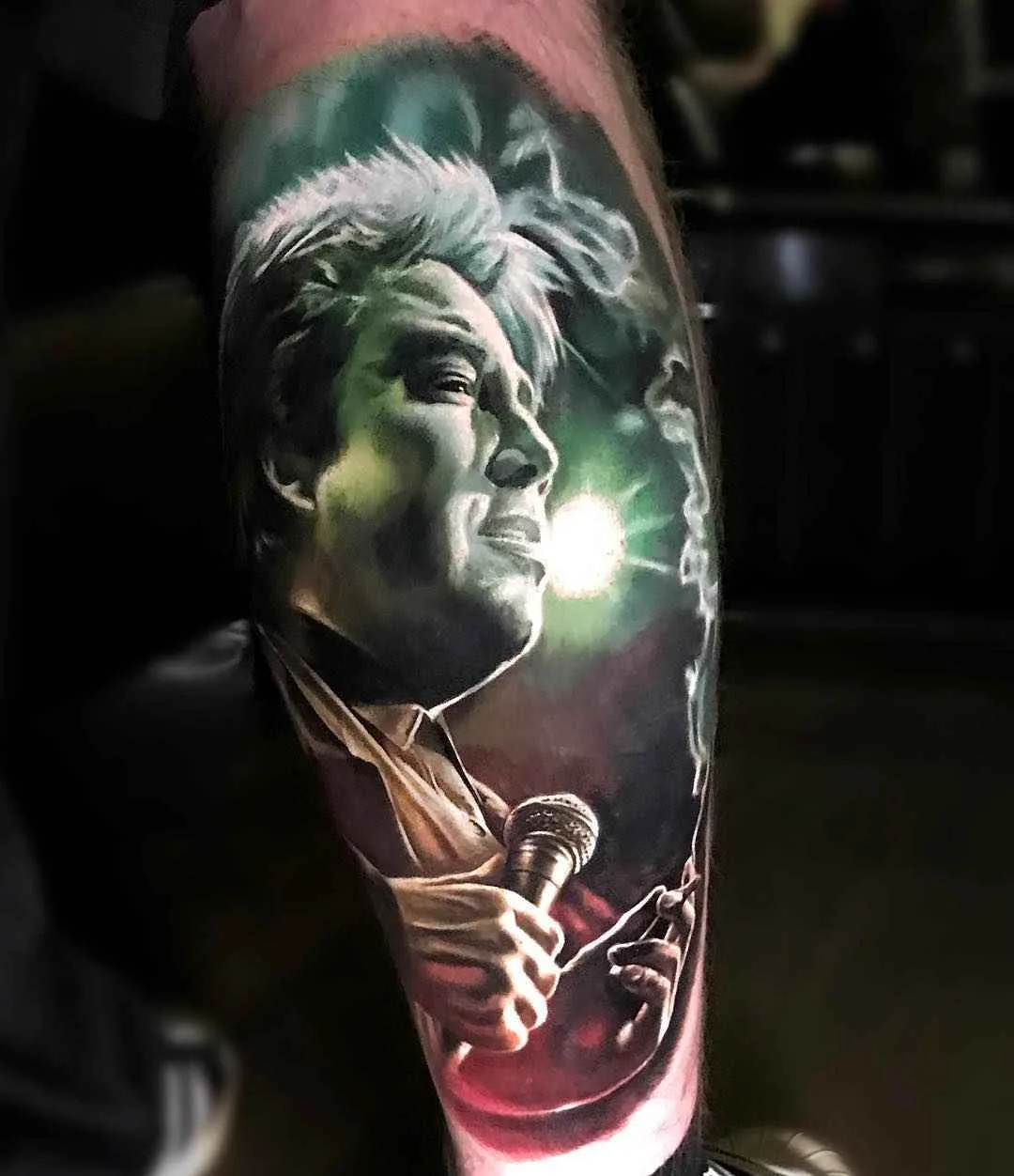 Tattoo artist Jordan Croke color realistic tattoo