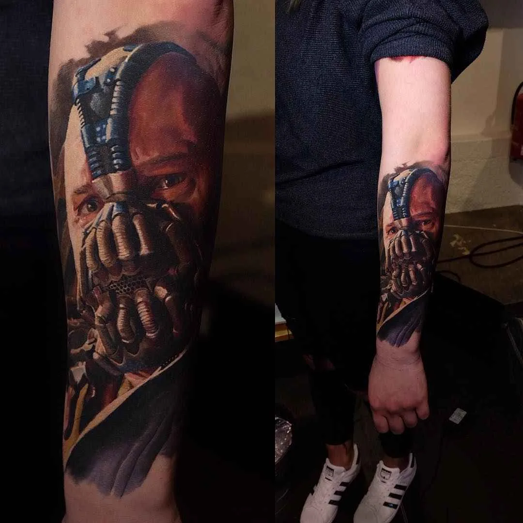 Tatuagem artista Nikolay Dzhangirov cor realista
