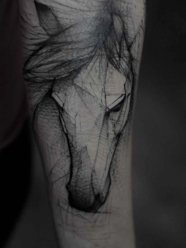 black and grey sketch Tatuagem em forearm #13942 | Tatuador Kamil Mokot