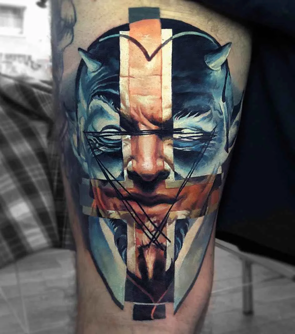 Tattoo artist Valentina Ryabova color realistic tattoo