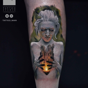 татуировка #13527 | Тату мастер Анастасия Лебедева