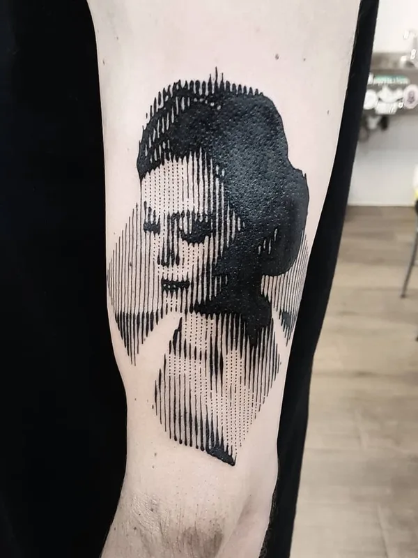black blackwork Tatuagem em forearm #26217 | Tatuador Marco Bordi