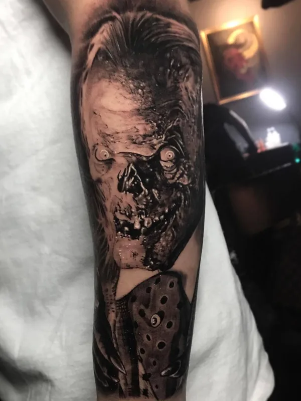black and grey black and grey Tatuagem em forearm #25564 | Tatuador Danny Lepore