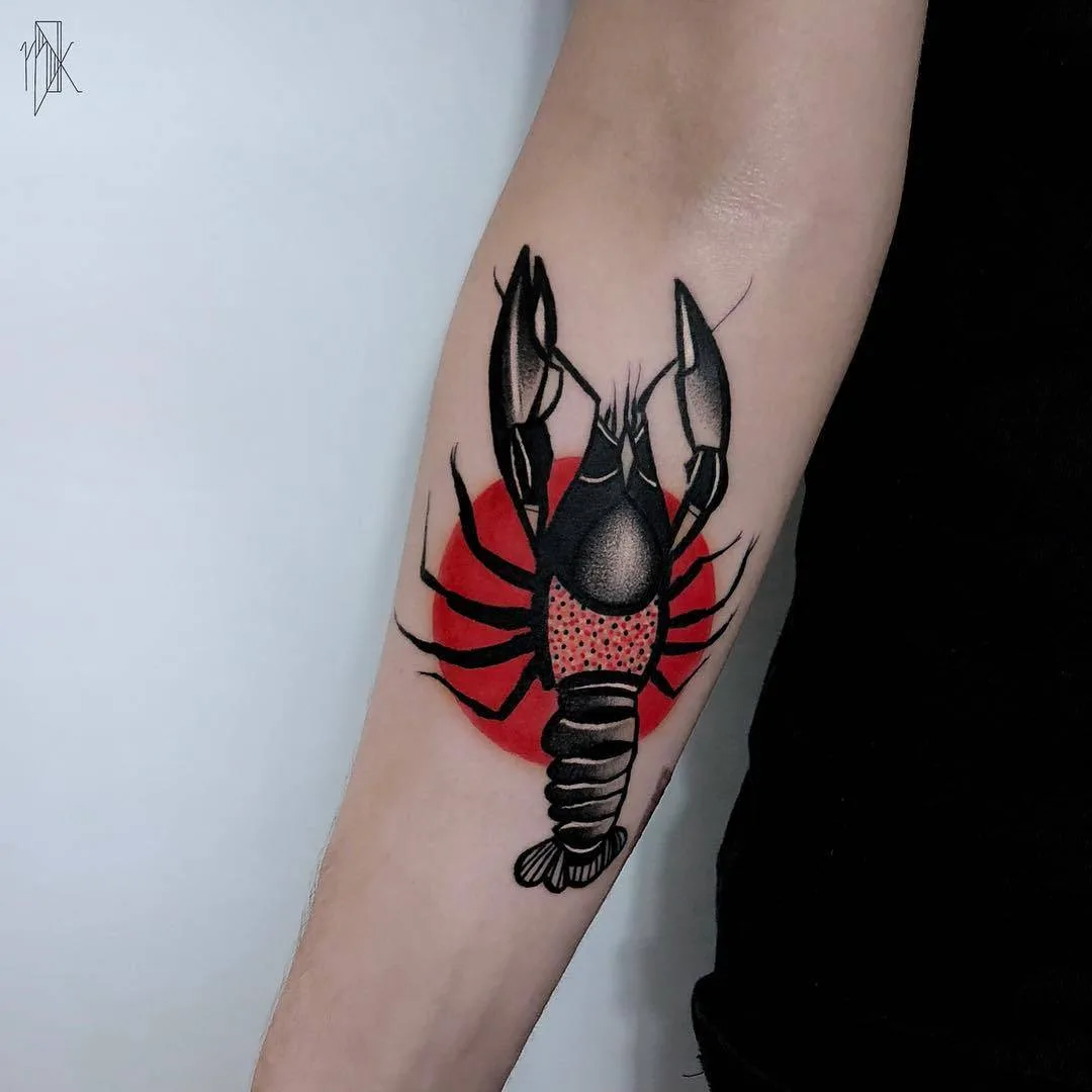 Artista di tatuaggi Marta Kudu, stile autore disegno a colori di tatuaggi, criceto | Varsovia, Polonia
