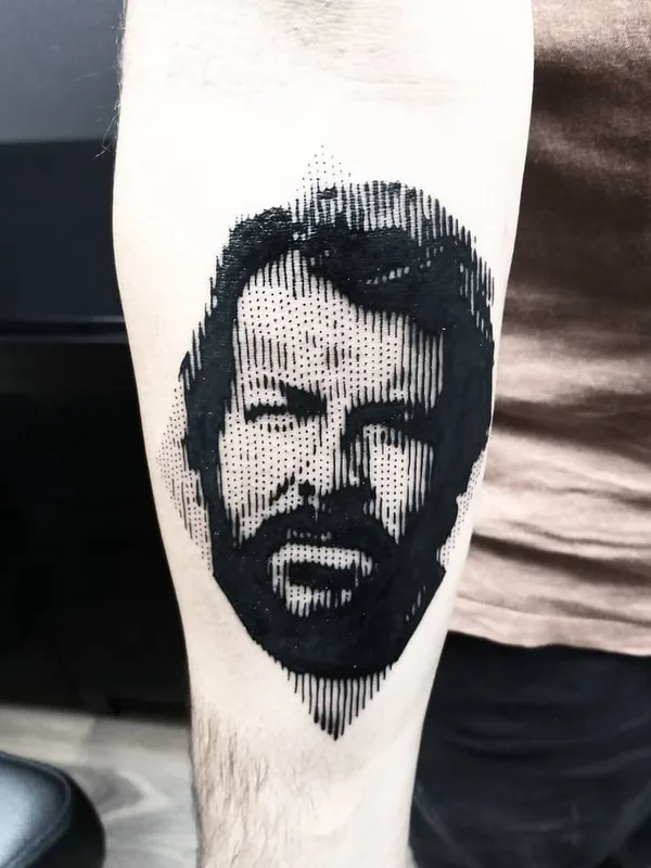 black blackwork Tatuagem em forearm #26219 | Tatuador Marco Bordi