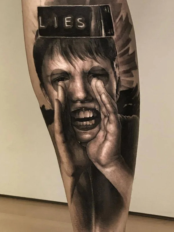 black and grey realism 타투 부위 forearm #25927 | 타투이스트 Neon Judas