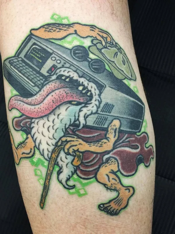 color new school Tatuagem em forearm #26032 | Tatuador Wendy Pham