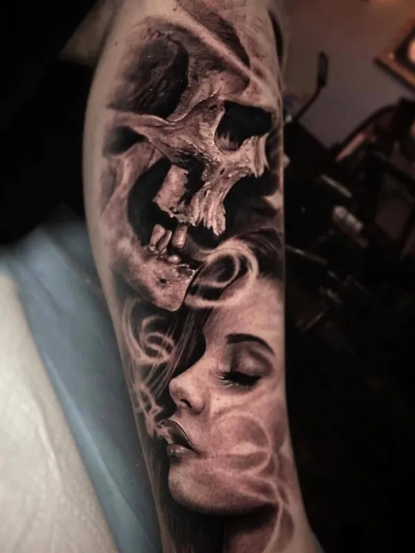 black and grey realism Tatuagem em forearm #25570 | Tatuador Danny Lepore