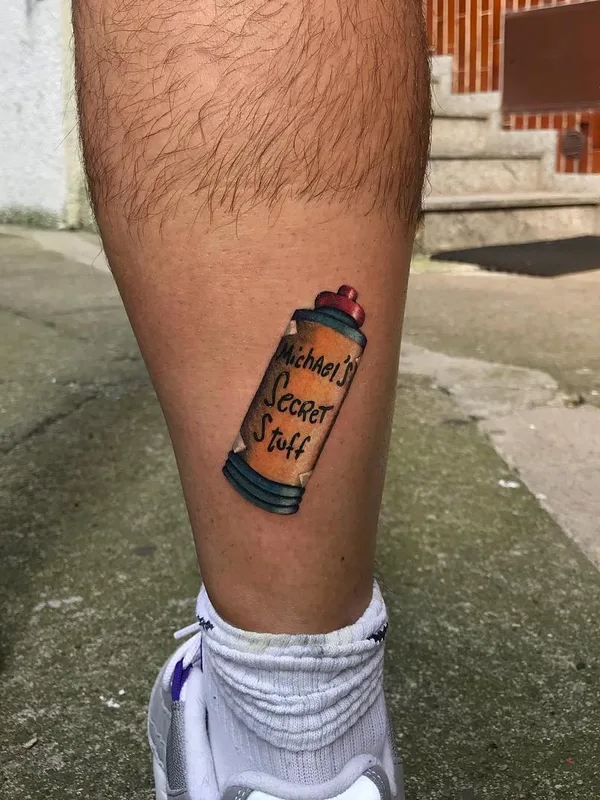 color illustrative Tatuagem em calf #25831 | Tatuador Alberto Marzari
