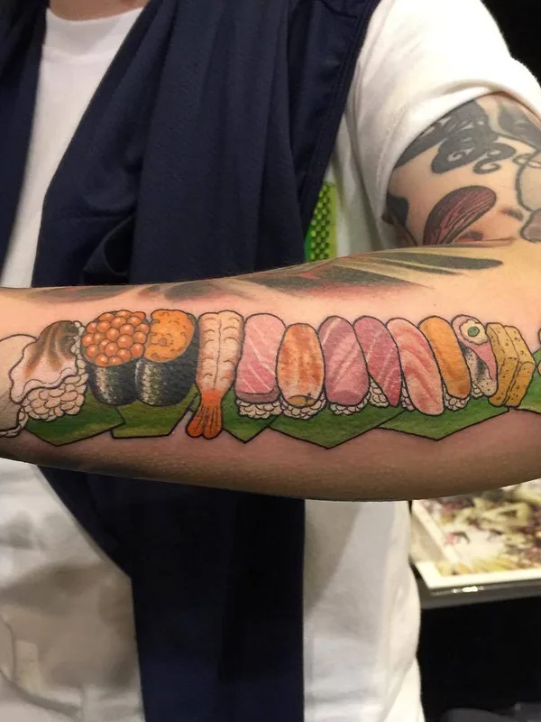 color illustrative Tatuagem em forearm #26038 | Tatuador Wendy Pham