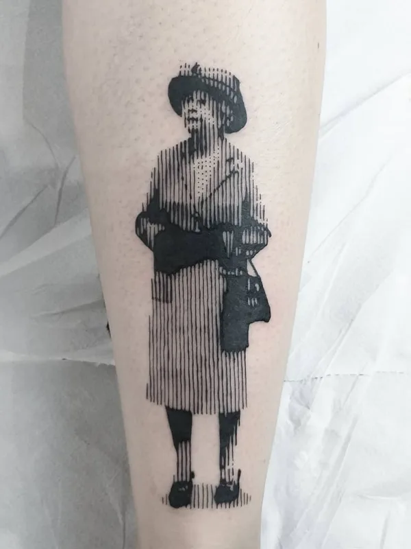 black blackwork Tatuagem em forearm #26224 | Tatuador Marco Bordi