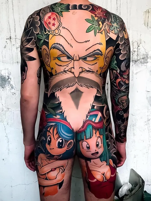 male color japanese Tatuagem em full body #26276 | Tatuador Davee Blows
