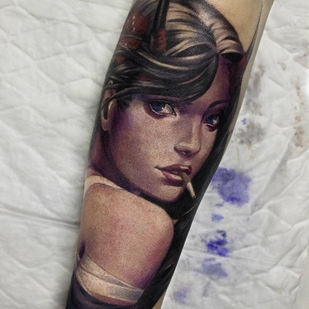 татуировка #32726 | Тату мастер Анастасия Лебедева