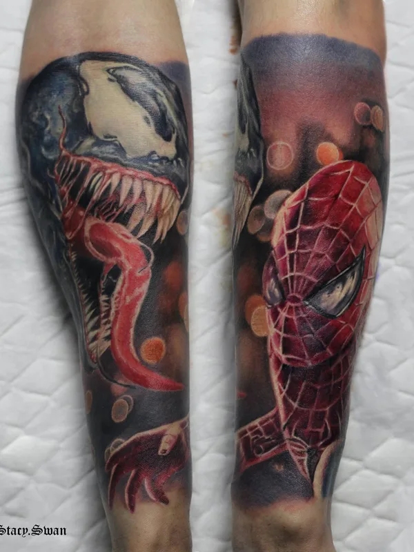 color realism tatouage sur forearm #32725 | Artiste tatoueur Anastasiya Lebedeva