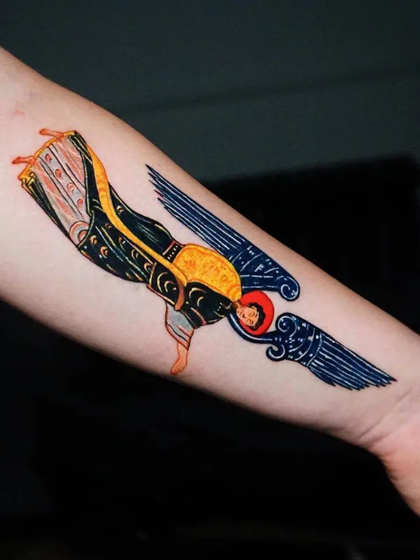 color illustrative татуировка на forearm #32875 | Тату мастер Ksu Arrow