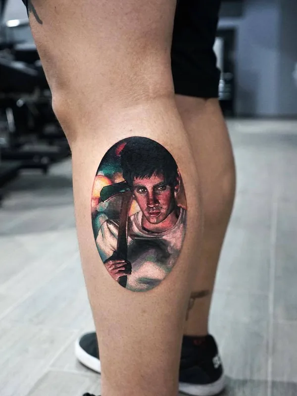 color realism татуировка на calf #32883 | Тату мастер Ksu Arrow