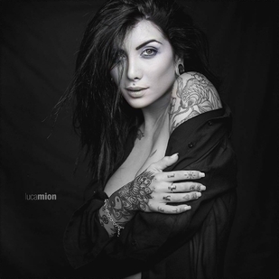 🔥 Горячие фото, портфолио модели  #32913 Тату модель Indaco Suicide