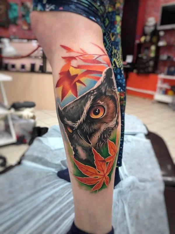 color realism татуировка на calf #33000 | Тату мастер Медведев Константин