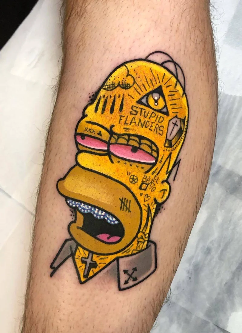 The Simpsons by Josep Canti