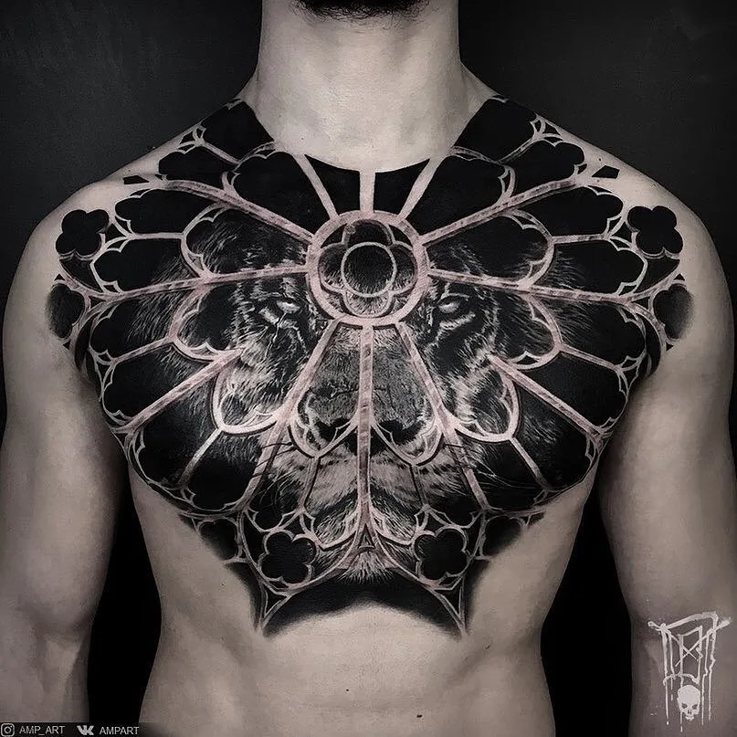 Tatuaggio artista Andrey Popov, realismo nero e grigio | San Pietroburgo, Russia