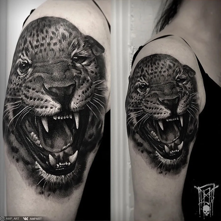 Tattoo artist Andrey Popov, black and grey tattoo realism | St. Petersburg, Russia