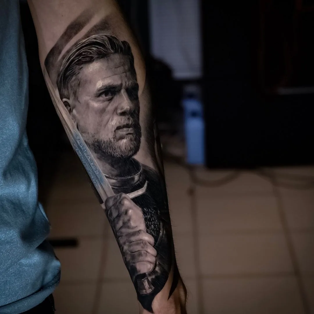 Tattoo artist Andrey Popov, black and grey tattoo realism | St. Petersburg, Russia