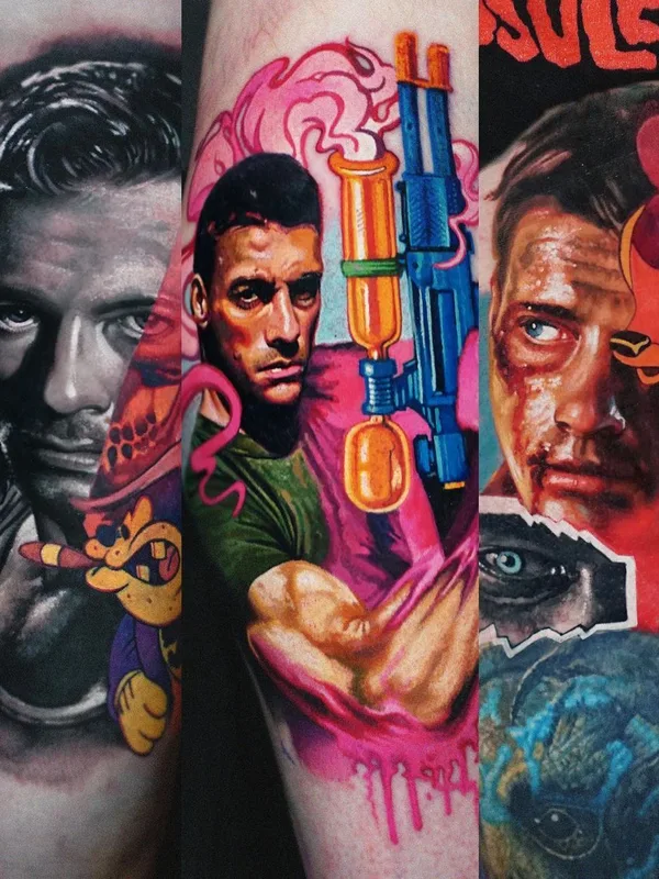 men color illustrative, realism Tatuagem em forearm #43040 | Tatuador Сергей Шанько