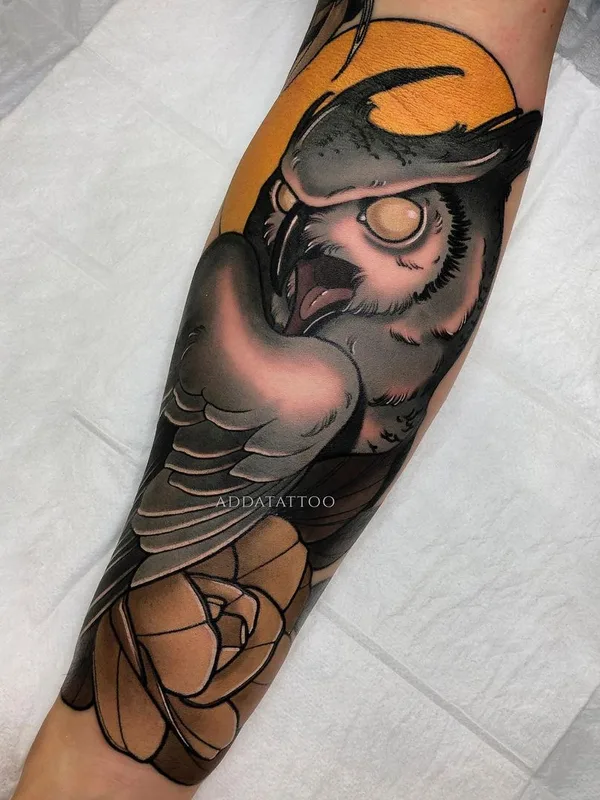 color neo traditional татуировка на forearm #43094 | Тату мастер Алина Гокк