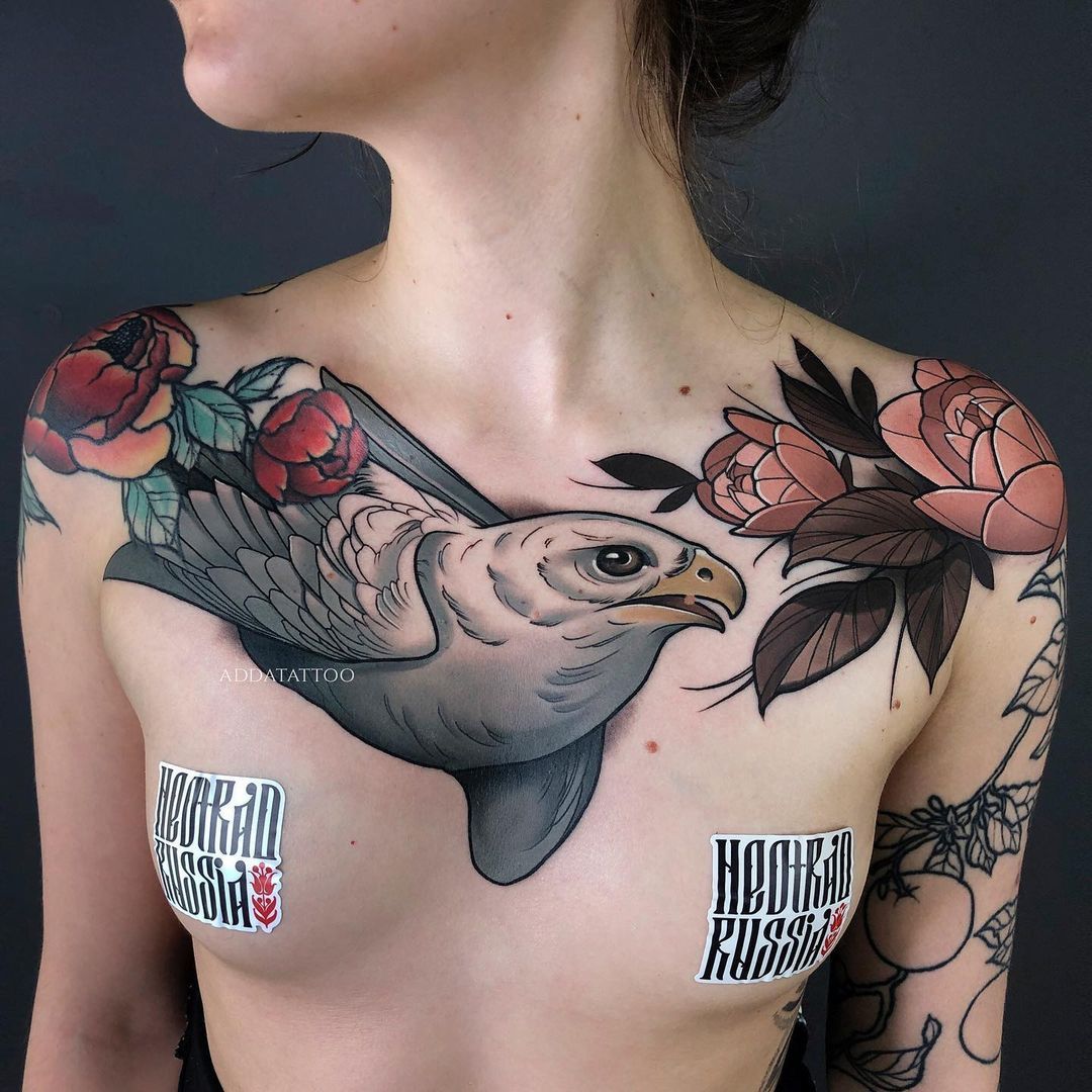 Татуировка 5 птиц
