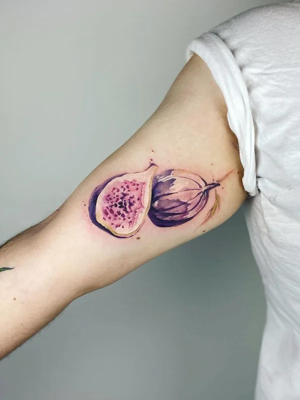 color watercolor 타투 부위 forearm #43283 | 타투이스트 Jingxi Gu