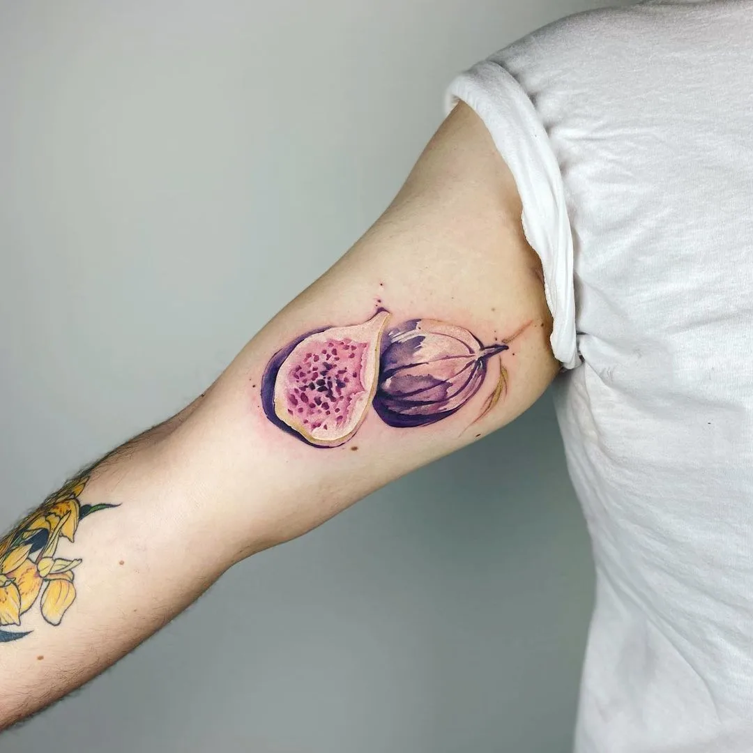 Chinese style tattoo by Jingxi Gu