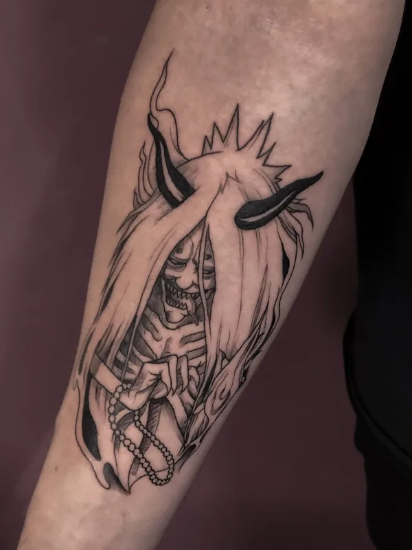 black blackwork tatuaje en forearm #43347 | Tatuador Степан Ломачинский