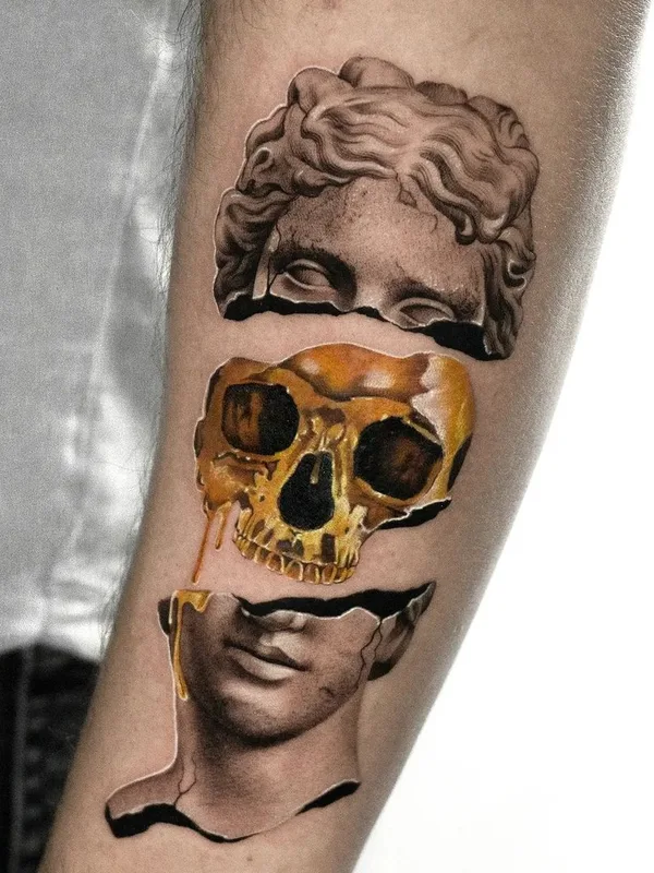 color realism Tatuagem em forearm #43441 | Tatuador Fekete Dorina