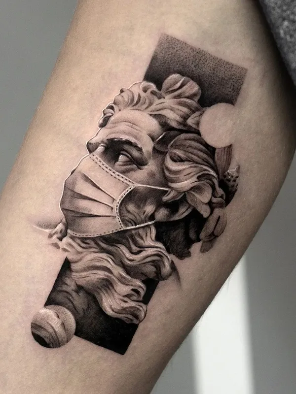 black and grey realism Tatuagem em forearm #43439 | Tatuador Fekete Dorina