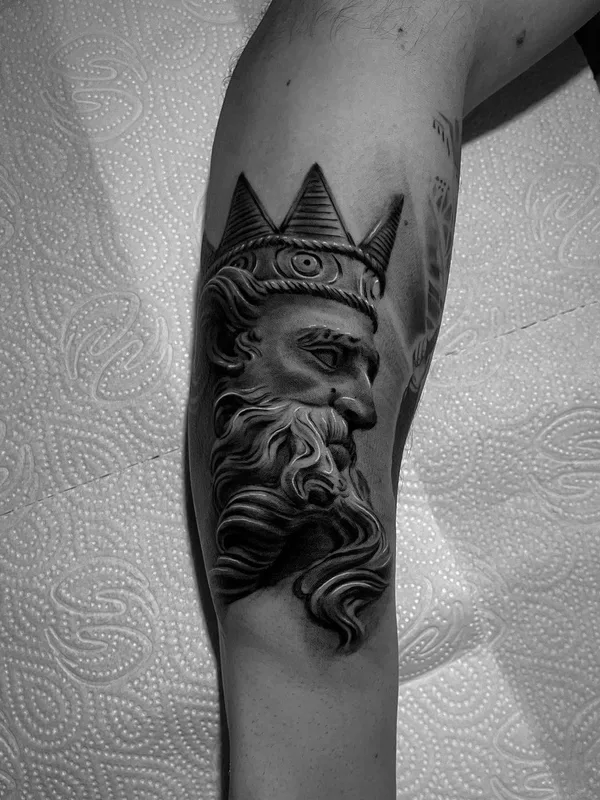 black and grey realism Tatuaggio su forearm #43573 | Tatuatore Niv Buskila