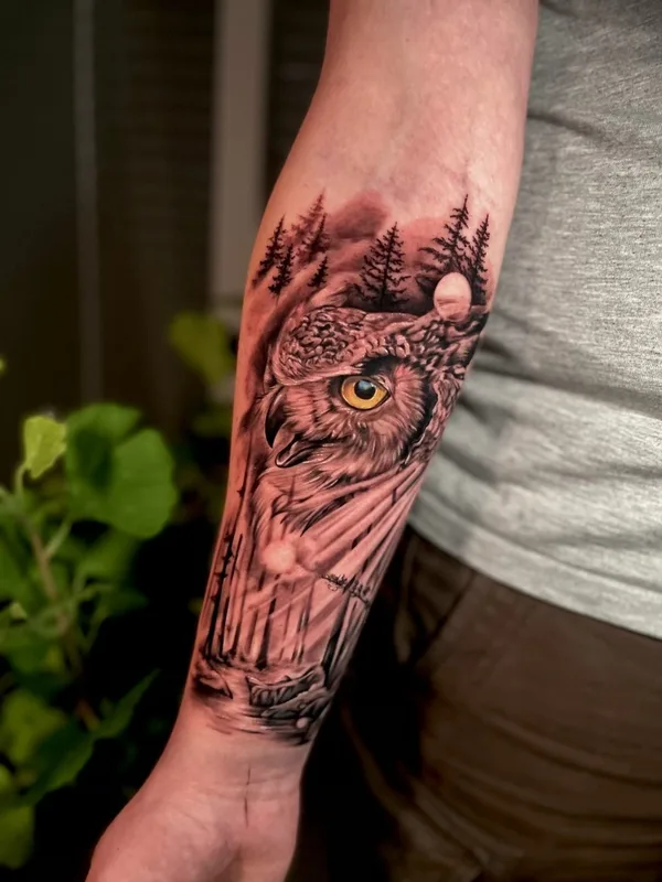 black and grey realism Tatuaggio su forearm #59631 | Tatuatore Антон Каменских 