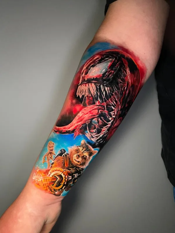 color realism Tatuaggio su forearm #59636 | Tatuatore Антон Каменских 