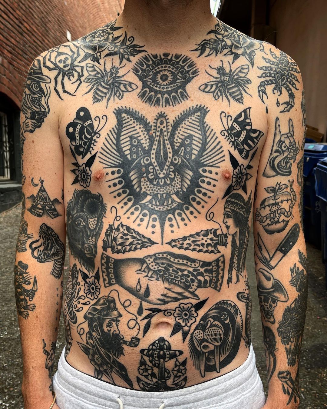 101 Best Traditional Chest Tattoo Ideas You Have To See To Believe   Outsons