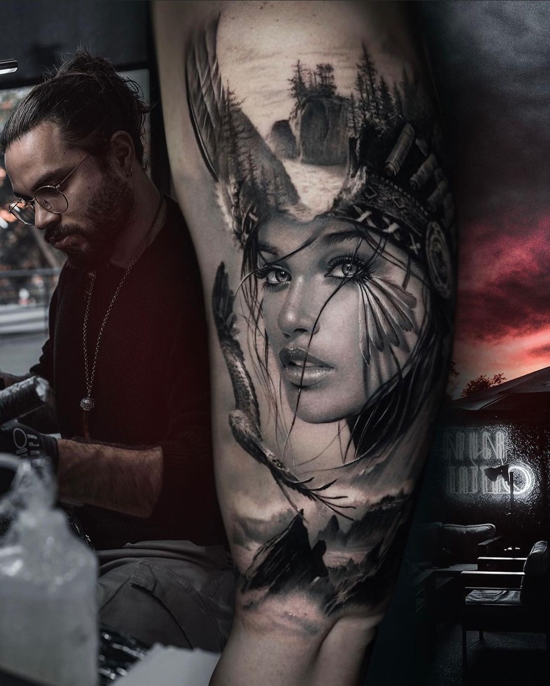 Tattoo artist Daniel Luzardo | Miami, USA | iNKPPL