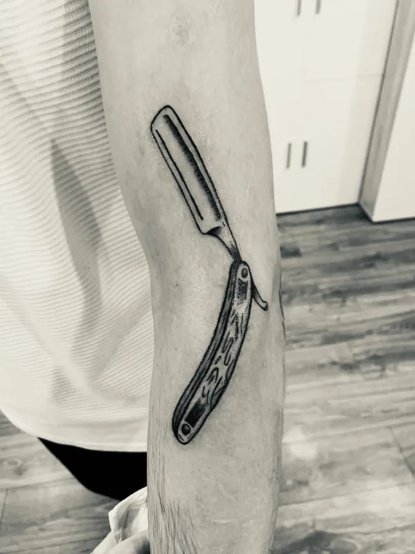 black and grey blackwork татуировка на forearm #59965 | Тату мастер Лидия Гаранская/ Garanskaya_tattoo