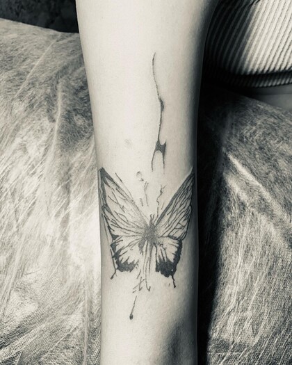 Тату эскиз #59936 Тату мастер Лидия Гаранская/ Garanskaya_tattoo