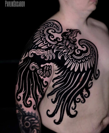 Тату эскиз # Тату мастер Pavlik Gusarov