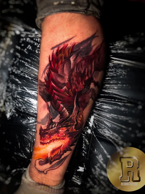 color realism Tatuaggio su calf #75567 | Tatuatore Rafael Shehmametev