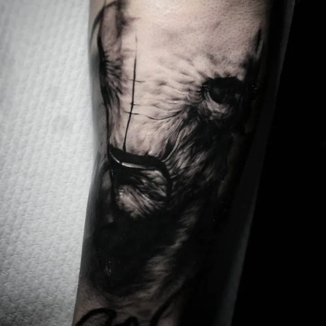 Tattoo artist Kurt Staudinger black and gray realism dark tattoo