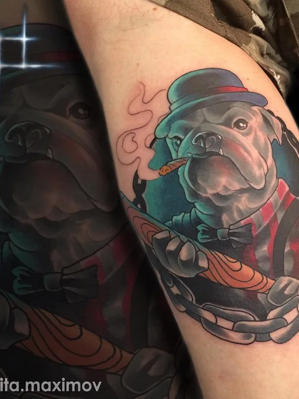 color neo traditional Tatuaggio su forearm #4795 | Tatuatore Никита Максимов