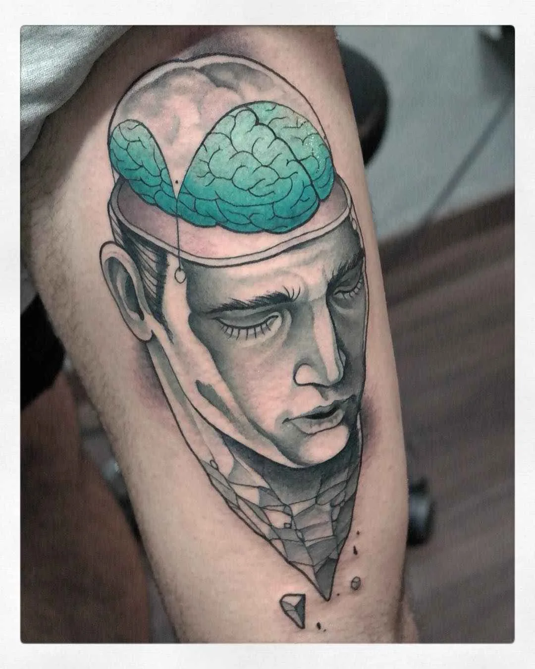 Tattoo artist Gianpiero Cavaliere surrealistic neo traditional tattoo