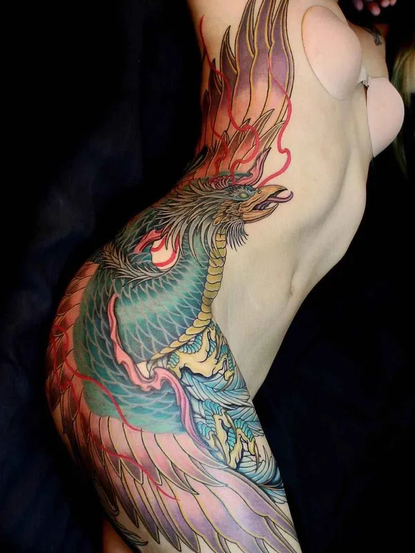 female color japanese Tatuagem em side #14911 | Tatuador Shiryu